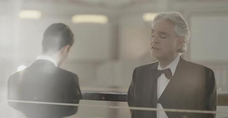 I nuovi duetti pop di Andrea Bocelli «Mio figlio, voce da educare» 